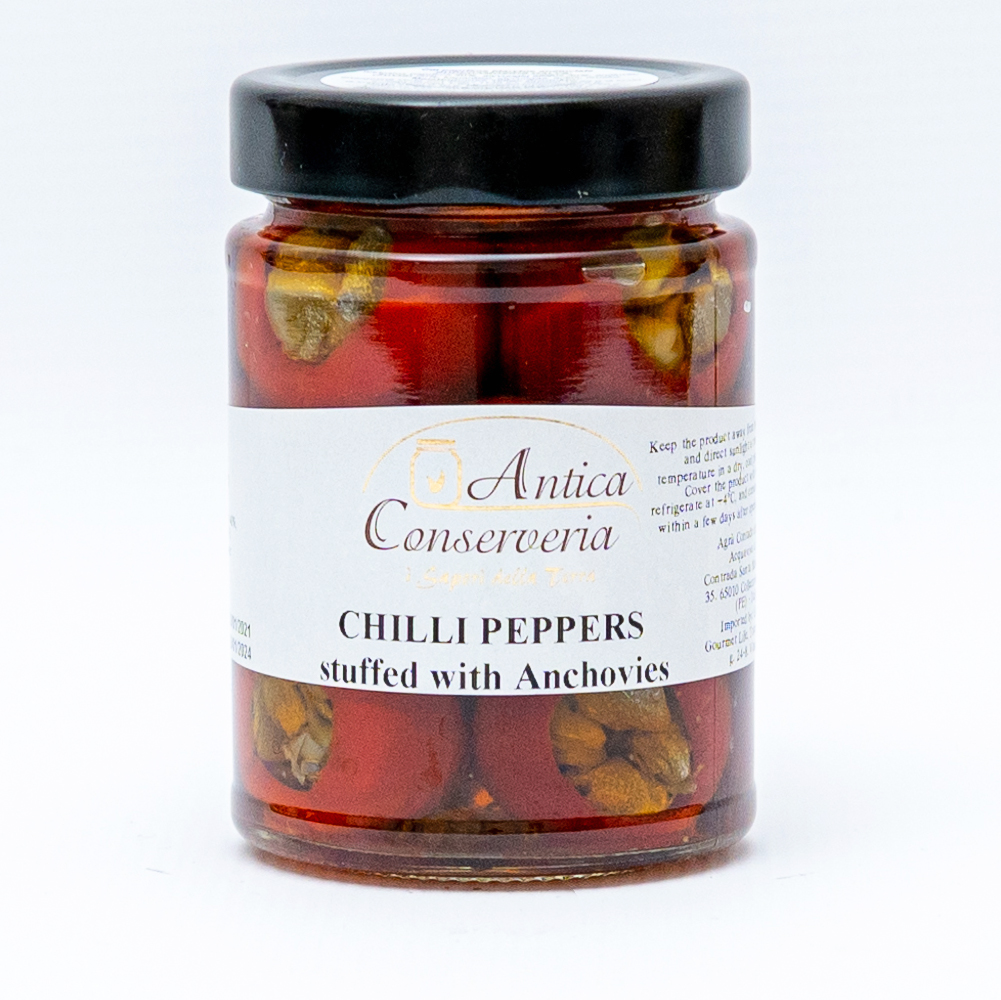 Chille peppers Anchovies 190